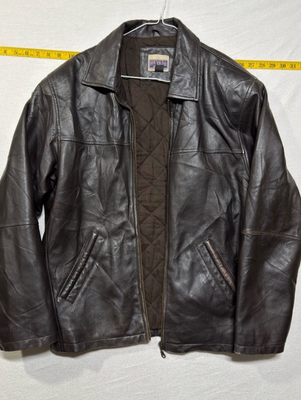 Vintage Nevada Leather Jacket Brown Size 36 (34-36)